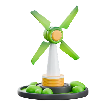 Éolienne 3D